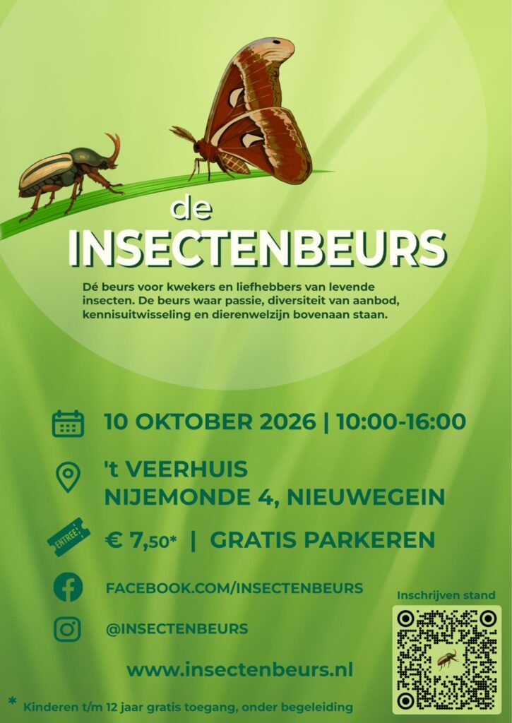 10 oktober 2026 insectenbeurs